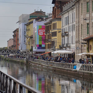 Milano Navigli Canal